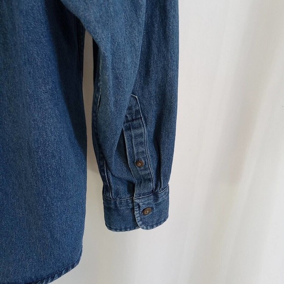 Club Room By Charter Club Shirt Women's Size Medium Denim * - Picture 6 of 16